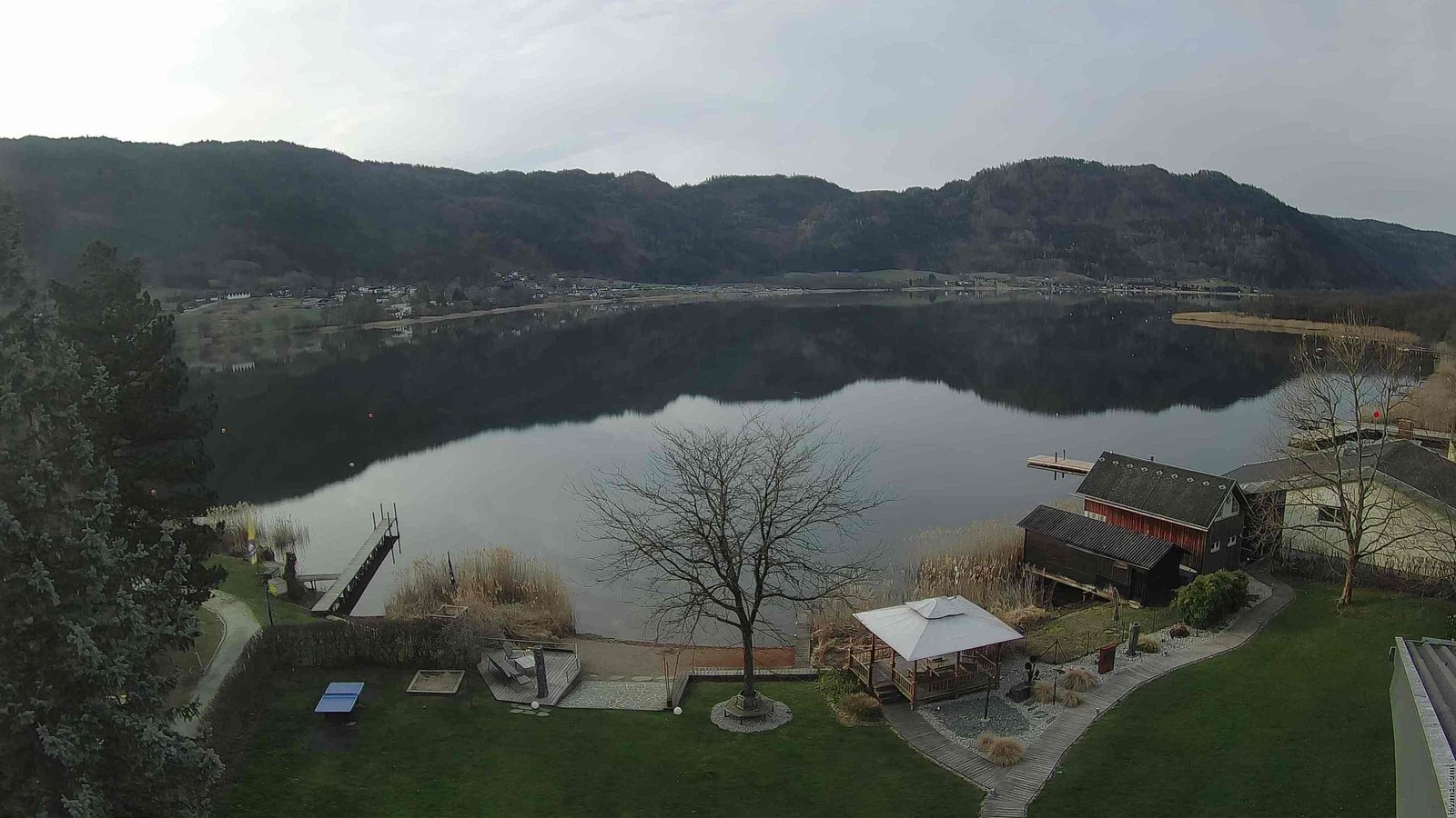 Archiv Foto Webcam Ossiacher See: Ausblick vom Hotel Seerose