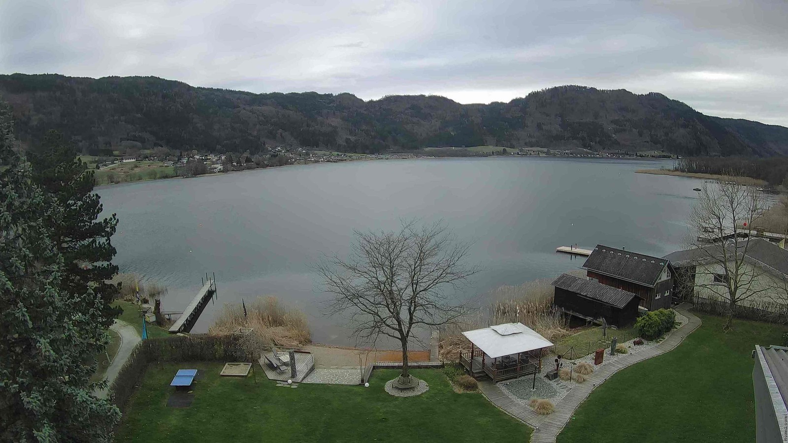 Archiv Foto Webcam Ossiacher See: Ausblick vom Hotel Seerose