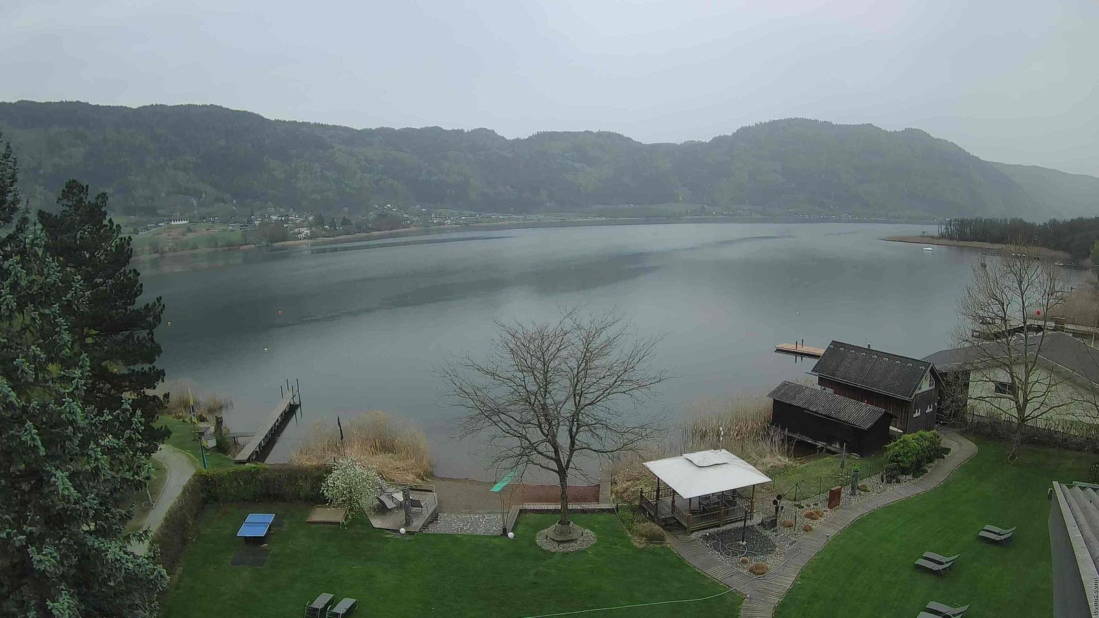Archiv Foto Webcam Ossiacher See: Ausblick vom Hotel Seerose