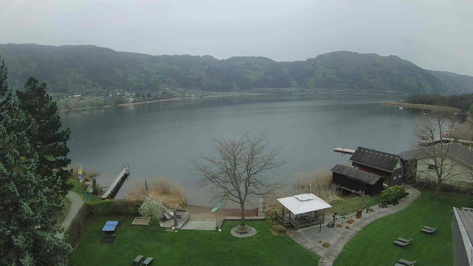 Archiv Foto Webcam Ossiacher See: Ausblick vom Hotel Seerose