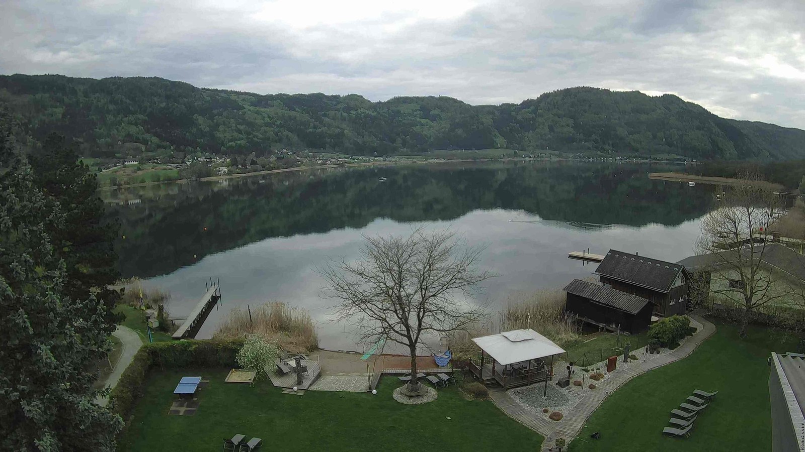 Archiv Foto Webcam Ossiacher See: Ausblick vom Hotel Seerose