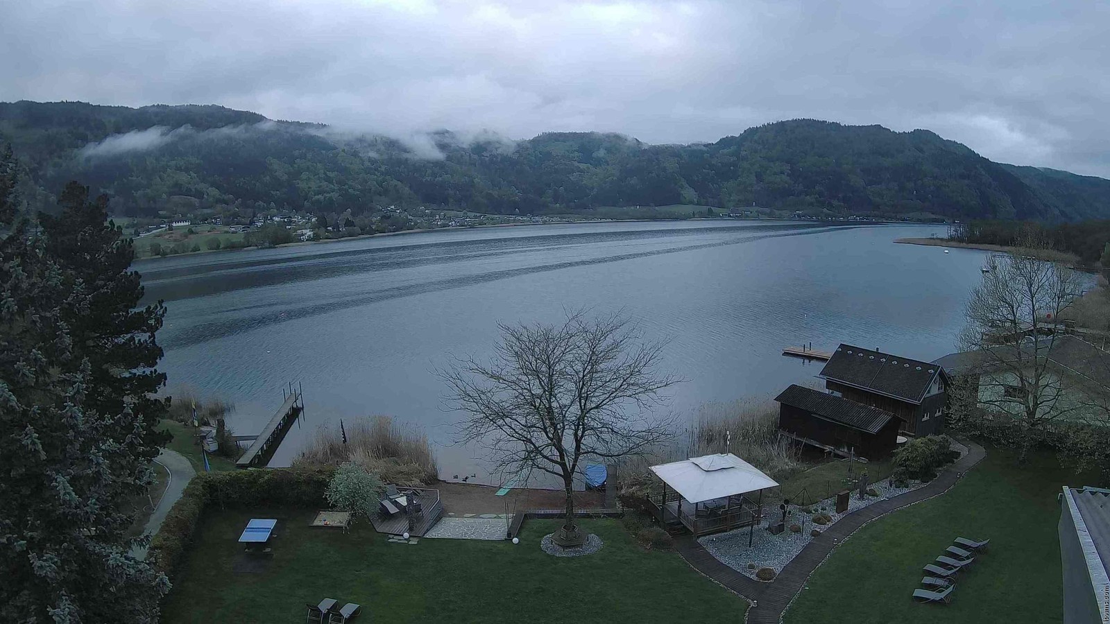 Archiv Foto Webcam Ossiacher See: Ausblick vom Hotel Seerose