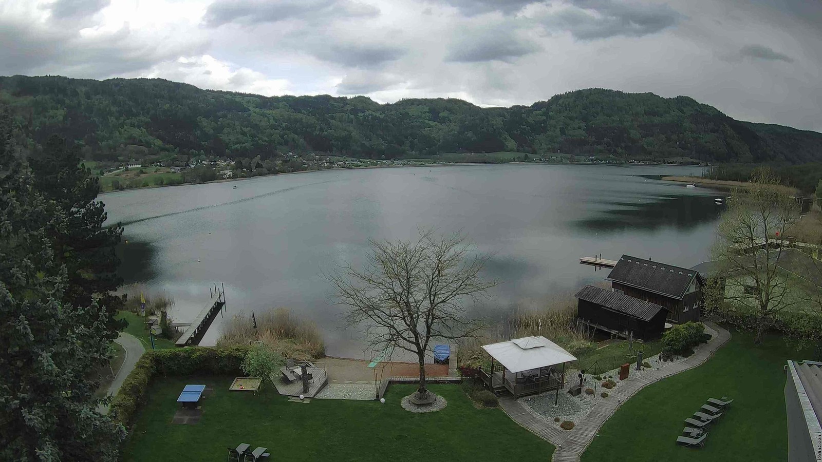 Archiv Foto Webcam Ossiacher See: Ausblick vom Hotel Seerose