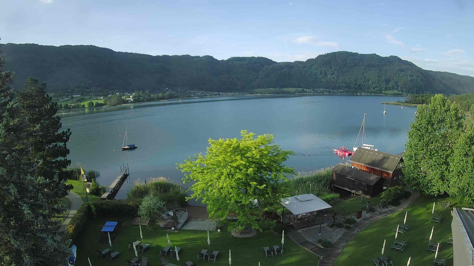 Archived image Webcam View at Hotel Seerose