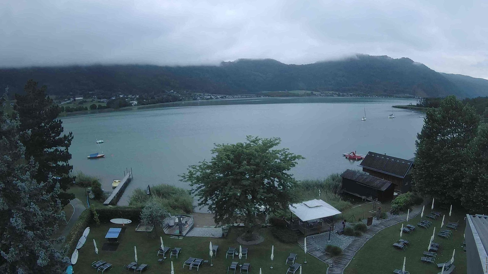 Archived image Webcam View at Hotel Seerose