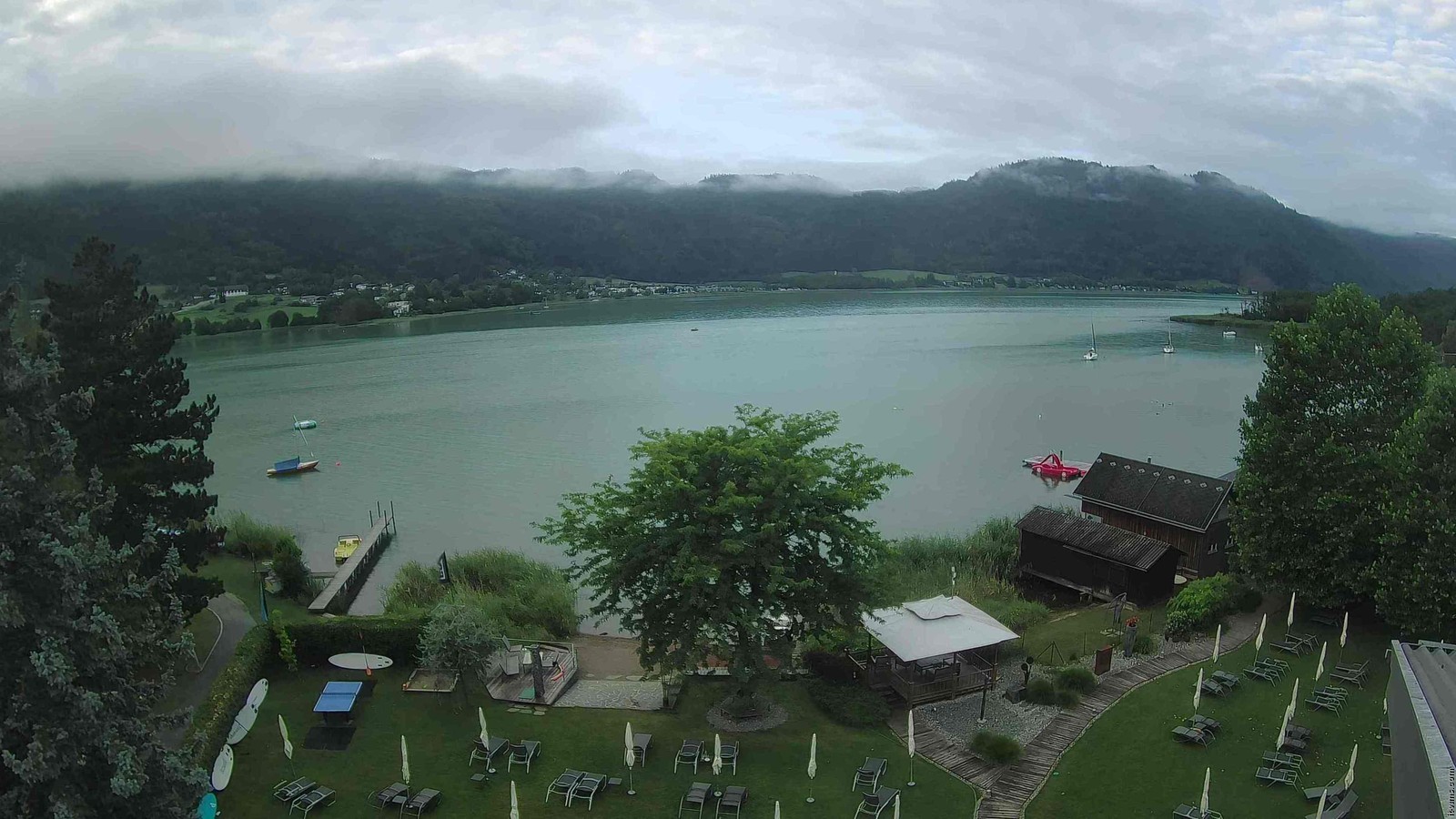 Archived image Webcam View at Hotel Seerose