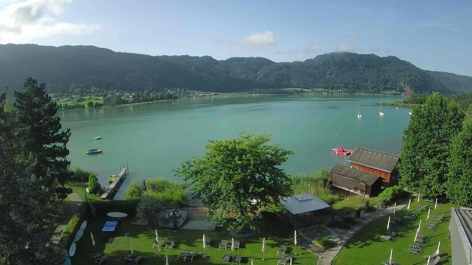 Archived image Webcam View at Hotel Seerose