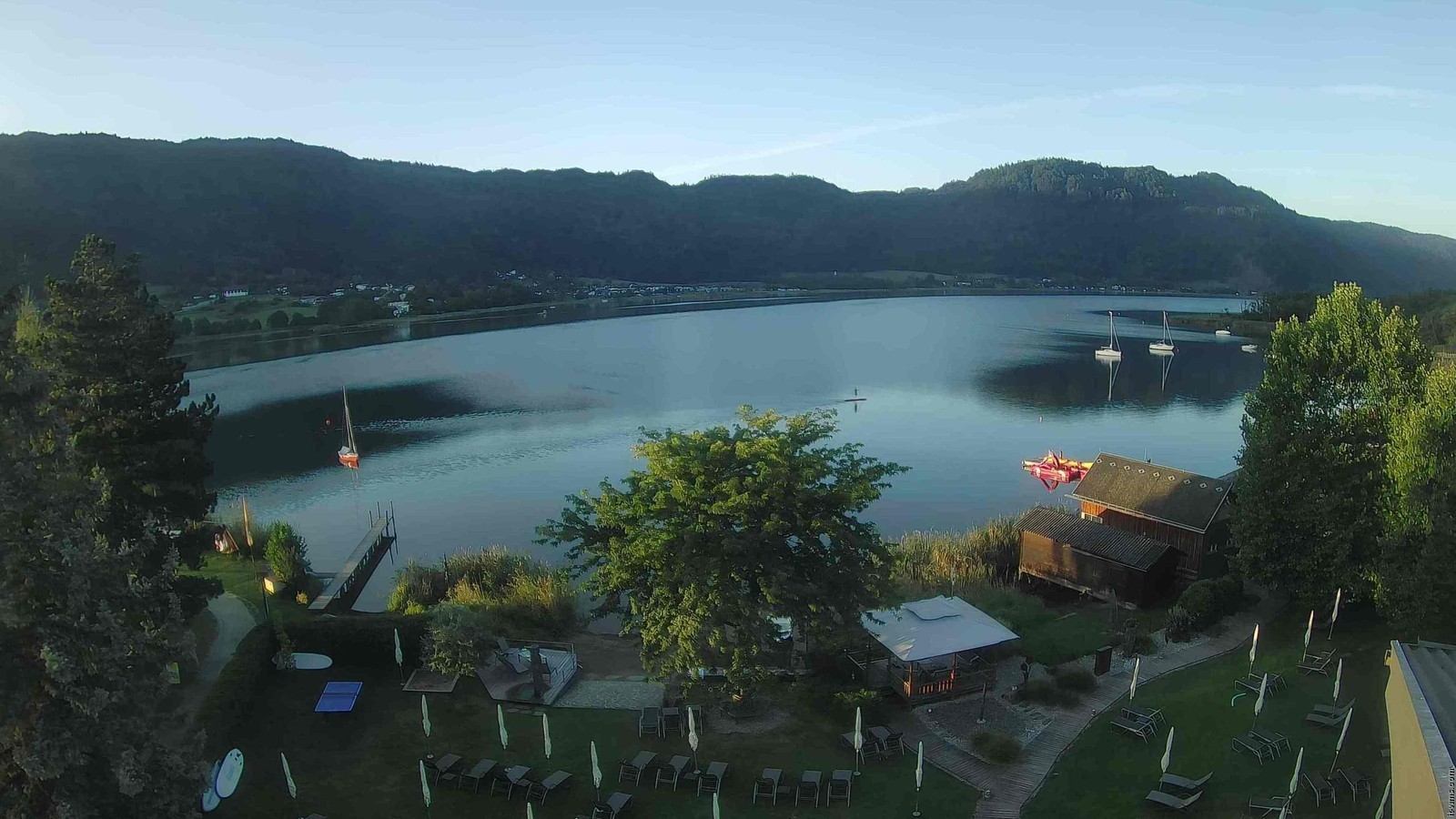 Archived image Webcam View at Hotel Seerose