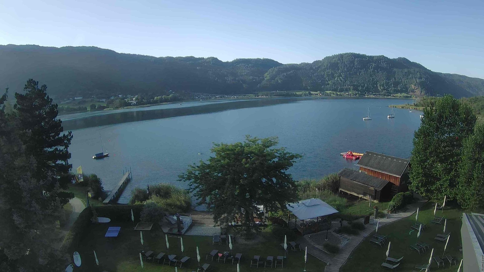 Archived image Webcam View at Hotel Seerose
