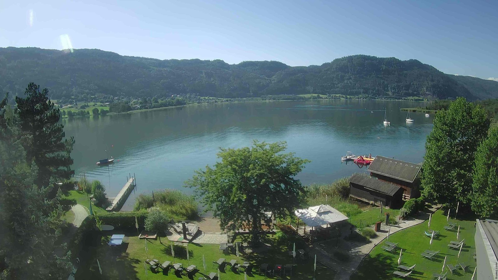 Archived image Webcam View at Hotel Seerose