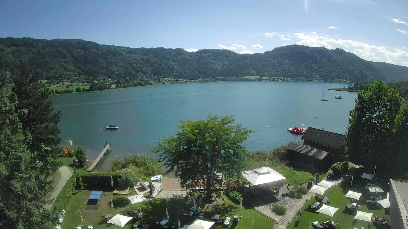 Archived image Webcam View at Hotel Seerose
