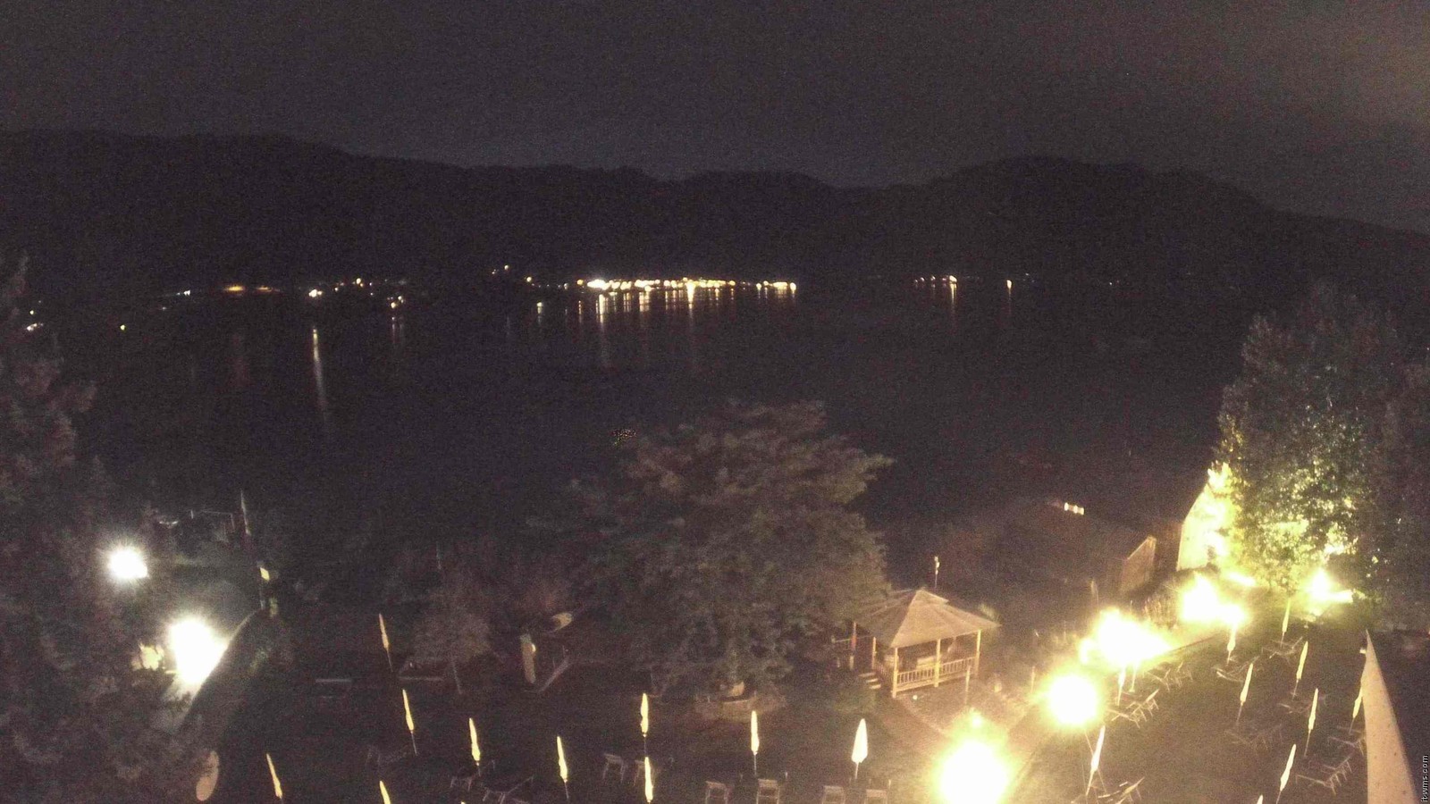Archiv Foto Webcam Ossiacher See: Ausblick vom Hotel Seerose