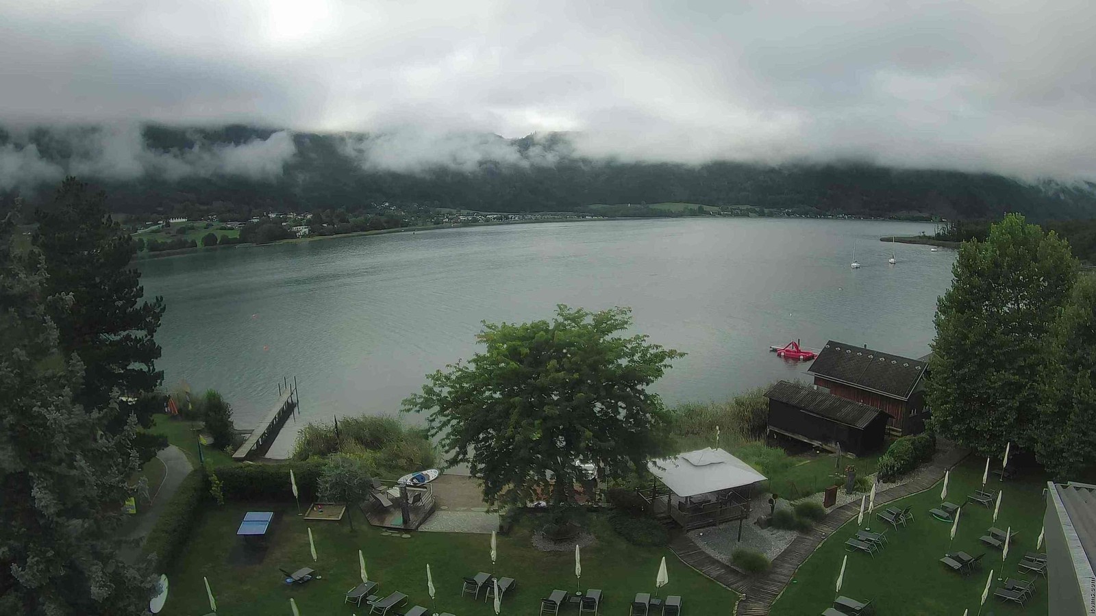 Archived image Webcam View at Hotel Seerose