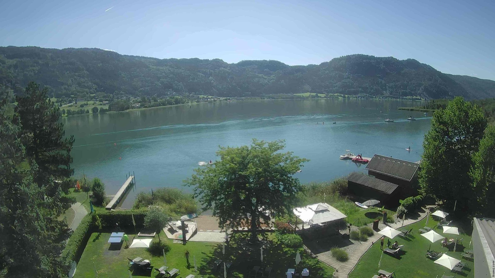 Archived image Webcam View at Hotel Seerose
