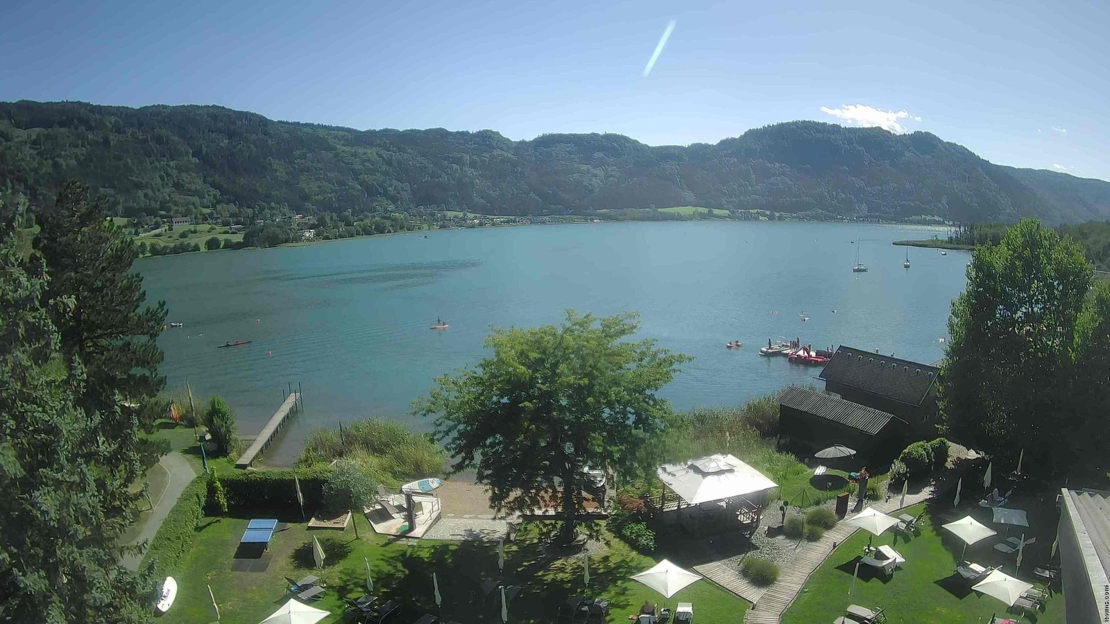 Archived image Webcam View at Hotel Seerose