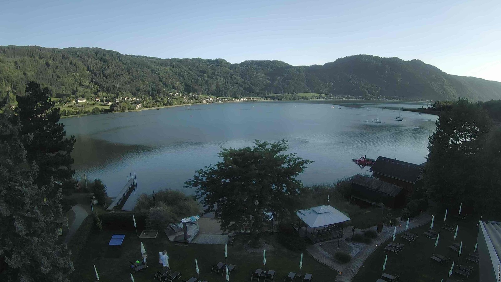 Archived image Webcam View at Hotel Seerose
