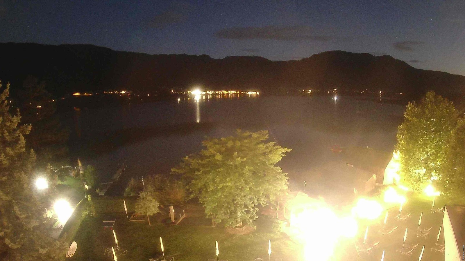 Archiv Foto Webcam Ossiacher See: Ausblick vom Hotel Seerose