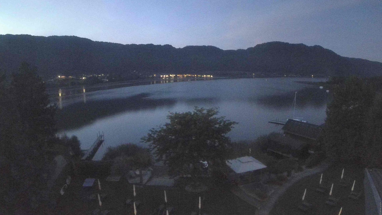Archiv Foto Webcam Ossiacher See: Ausblick vom Hotel Seerose