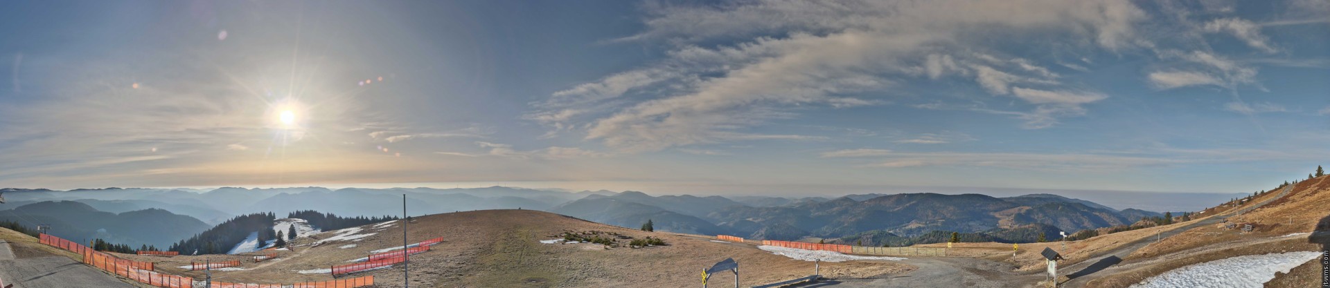 Archiv Foto Webcam Ausblick vom Belchen