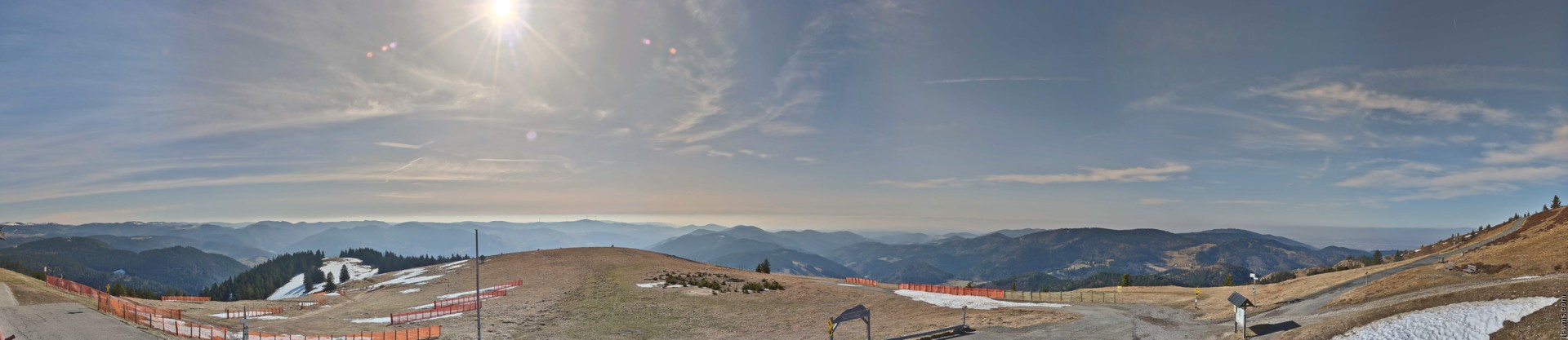 Archiv Foto Webcam Ausblick vom Belchen