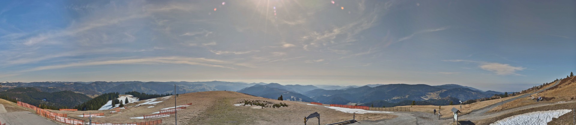 Archiv Foto Webcam Ausblick vom Belchen