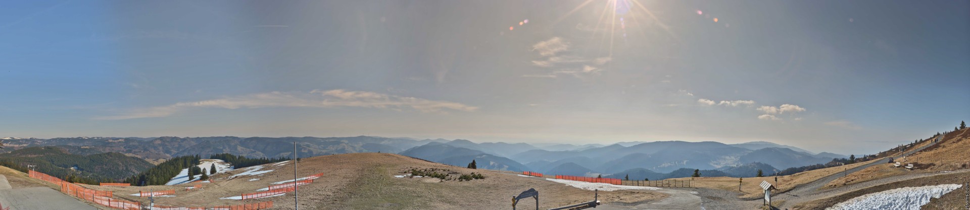 Archiv Foto Webcam Ausblick vom Belchen