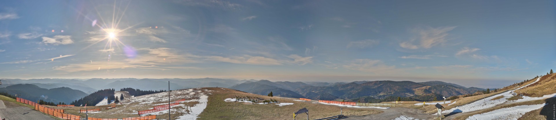 Archiv Foto Webcam Ausblick vom Belchen