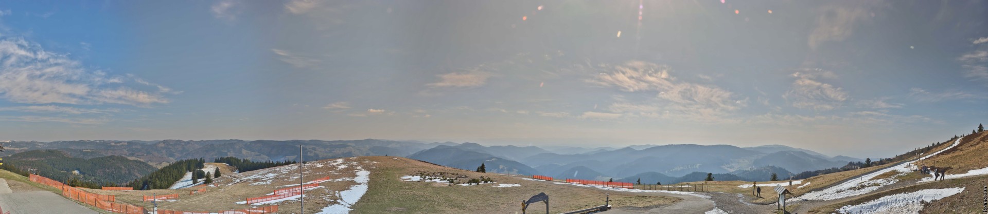 Archiv Foto Webcam Ausblick vom Belchen