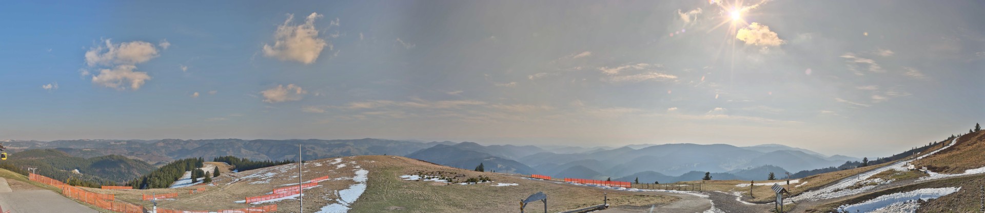 Archiv Foto Webcam Ausblick vom Belchen