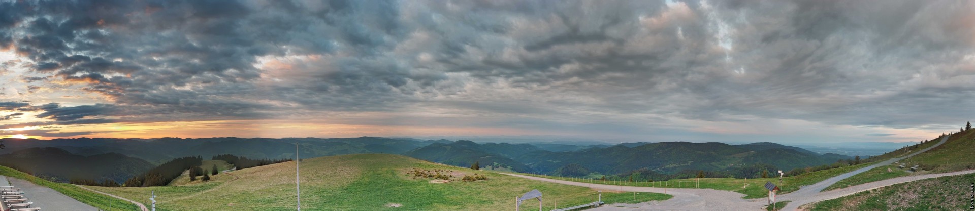 Archiv Foto Webcam Ausblick vom Belchen