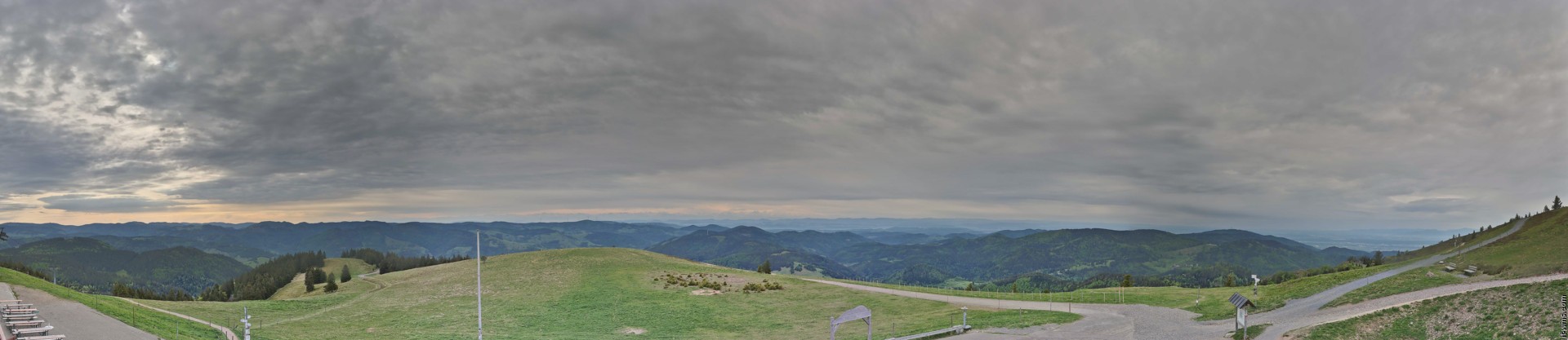 Archiv Foto Webcam Ausblick vom Belchen