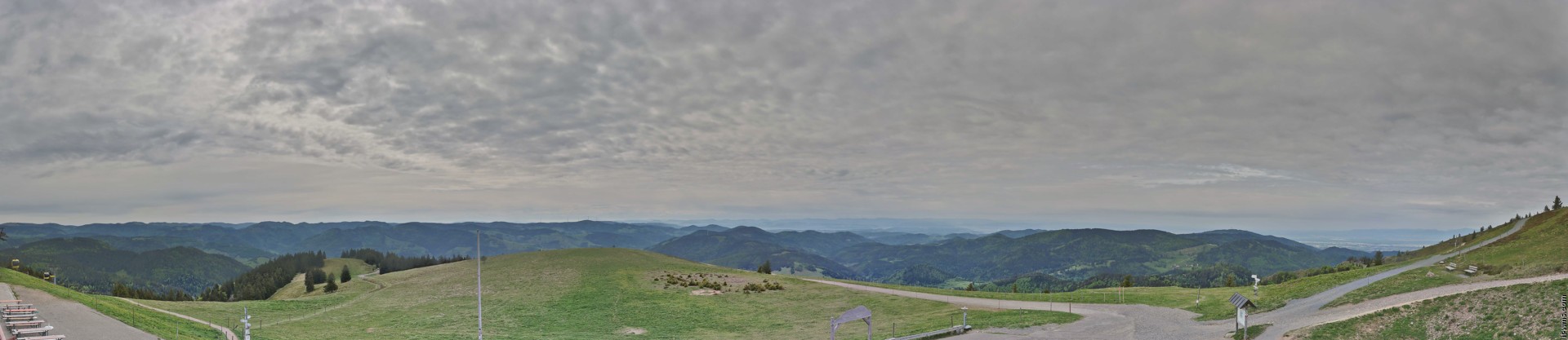 Archiv Foto Webcam Ausblick vom Belchen