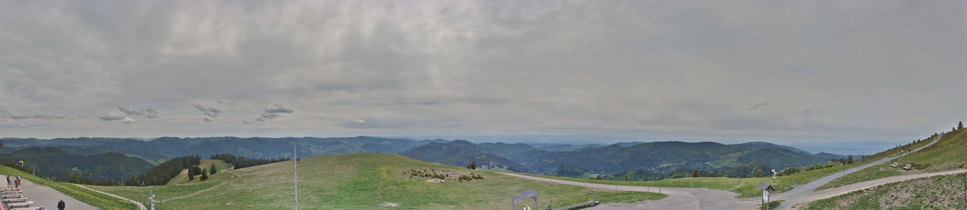 Archiv Foto Webcam Ausblick vom Belchen