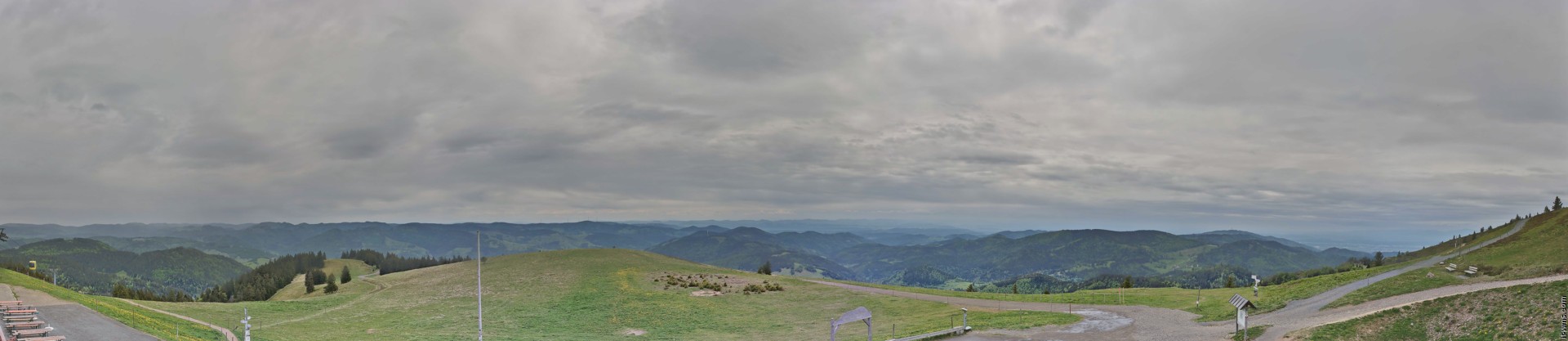 Archiv Foto Webcam Ausblick vom Belchen