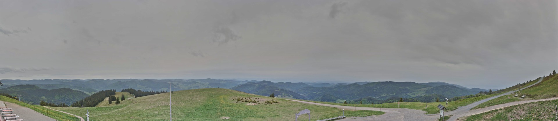 Archiv Foto Webcam Ausblick vom Belchen