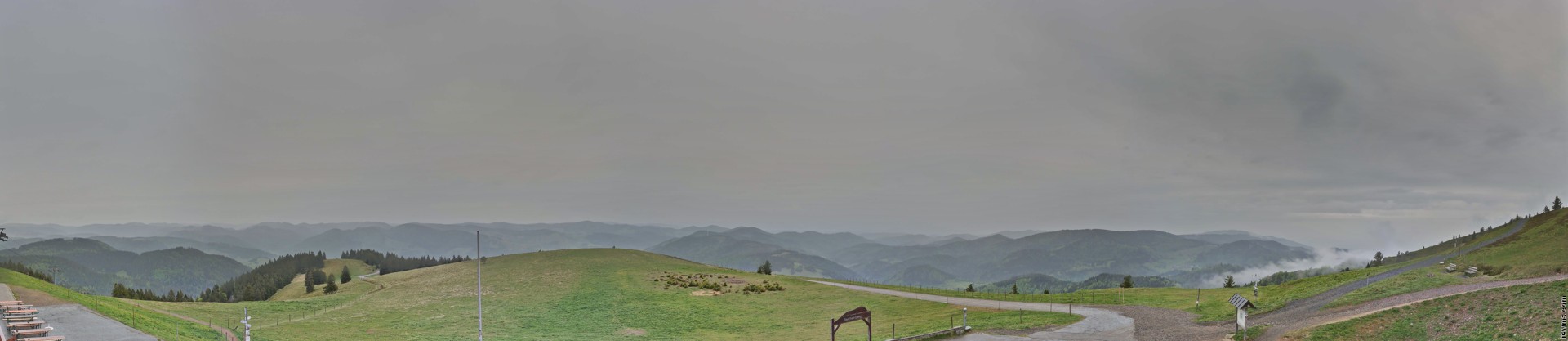Archiv Foto Webcam Ausblick vom Belchen