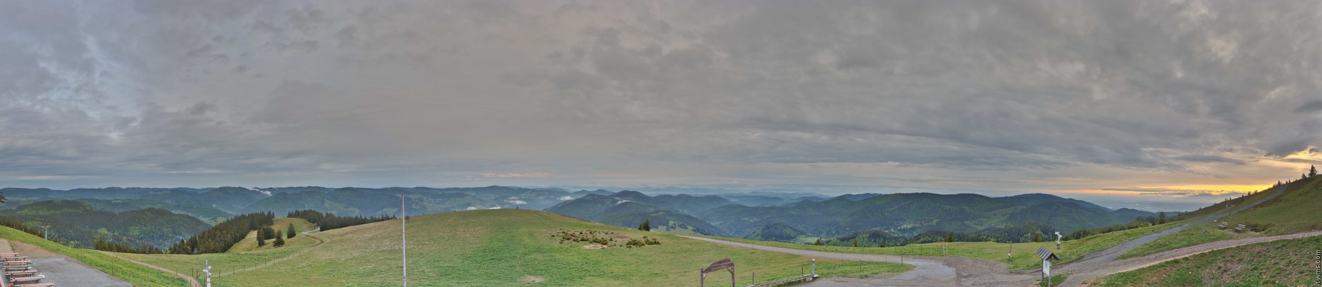 Archiv Foto Webcam Ausblick vom Belchen