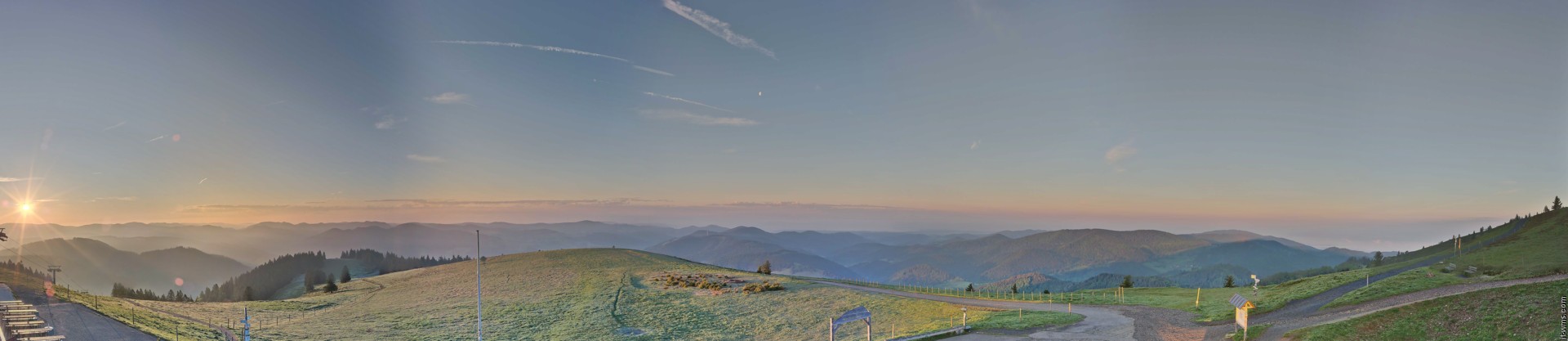 Archiv Foto Webcam Ausblick vom Belchen