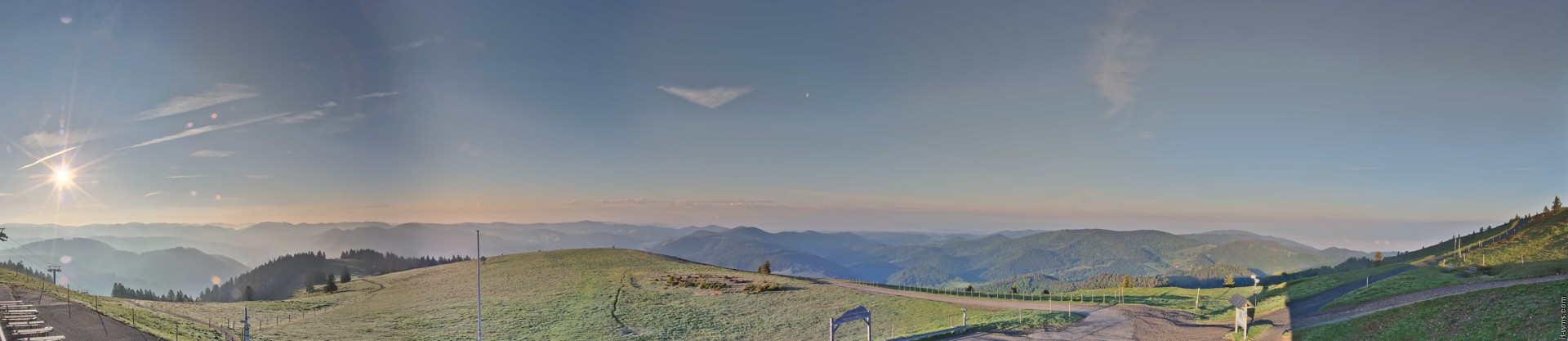 Archiv Foto Webcam Ausblick vom Belchen