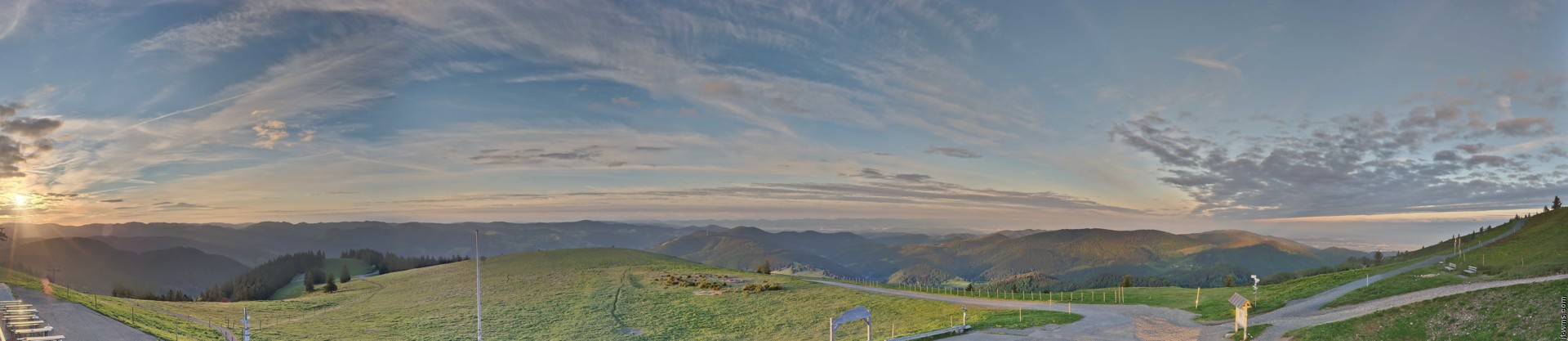 Archiv Foto Webcam Ausblick vom Belchen