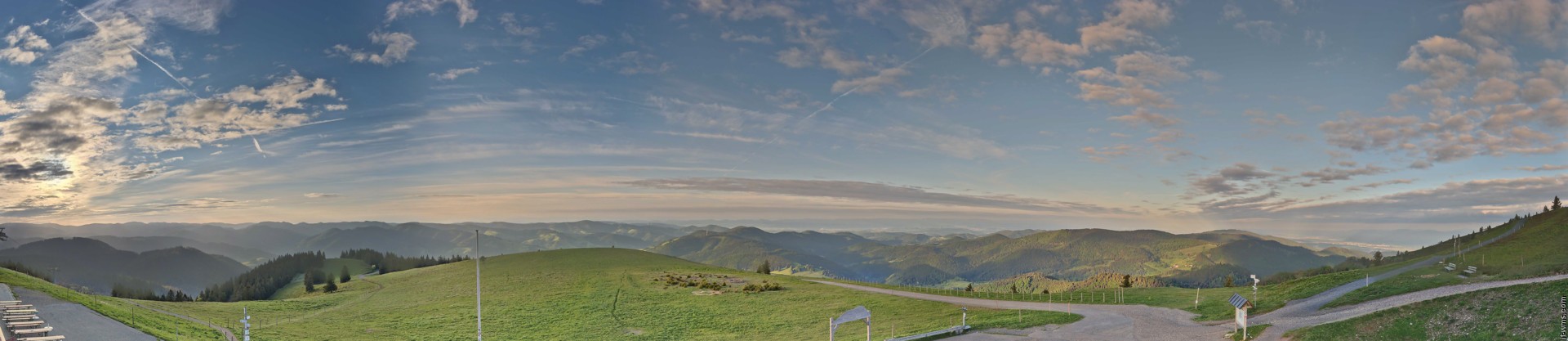 Archiv Foto Webcam Ausblick vom Belchen
