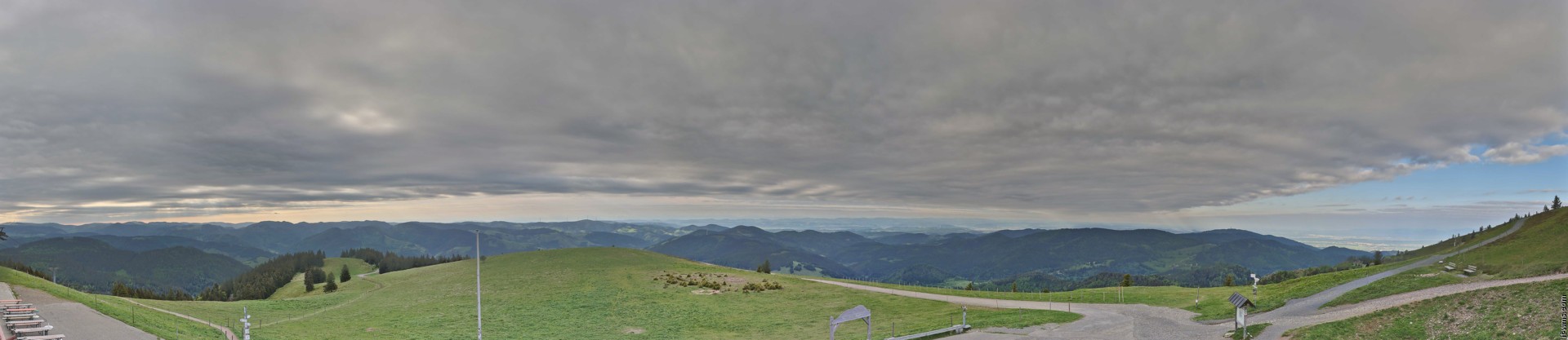 Archiv Foto Webcam Ausblick vom Belchen