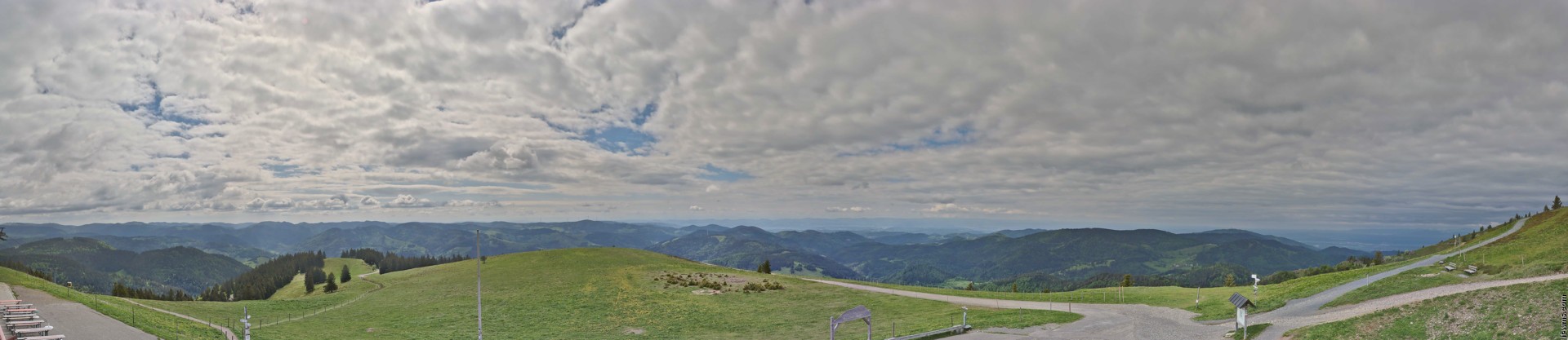 Archiv Foto Webcam Ausblick vom Belchen