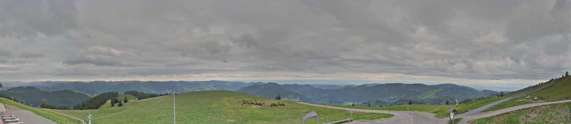 Archiv Foto Webcam Ausblick vom Belchen