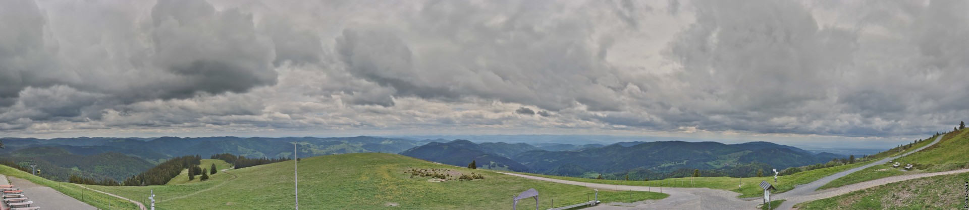 Archiv Foto Webcam Ausblick vom Belchen