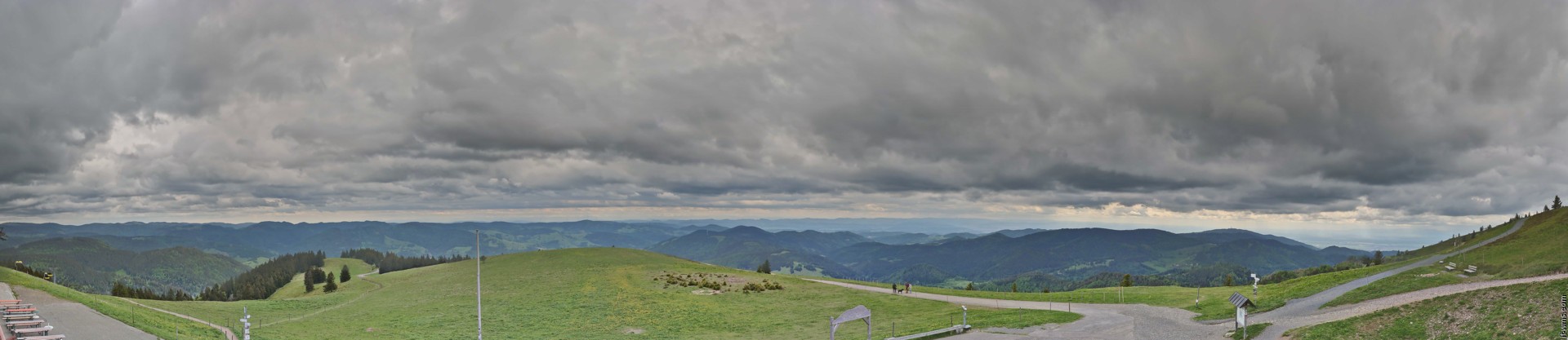 Archiv Foto Webcam Ausblick vom Belchen