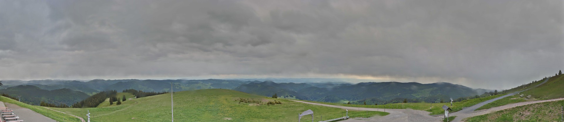 Archiv Foto Webcam Ausblick vom Belchen