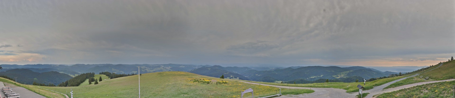 Archiv Foto Webcam Ausblick vom Belchen