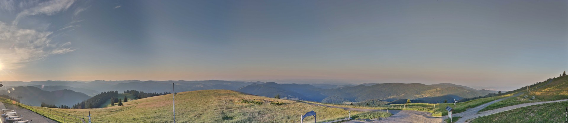 Archiv Foto Webcam Ausblick vom Belchen
