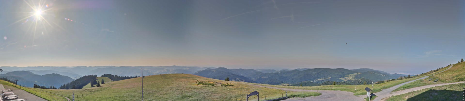 Archiv Foto Webcam Ausblick vom Belchen